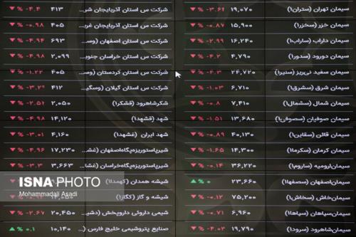 همه فاکتورهای بورس قرمز شدند