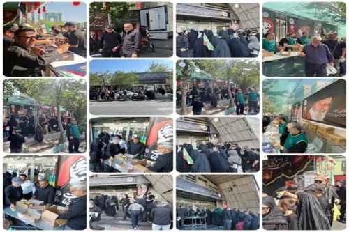 خدمت رسانی گسترده بانک سپه به عزاداران امام شهید